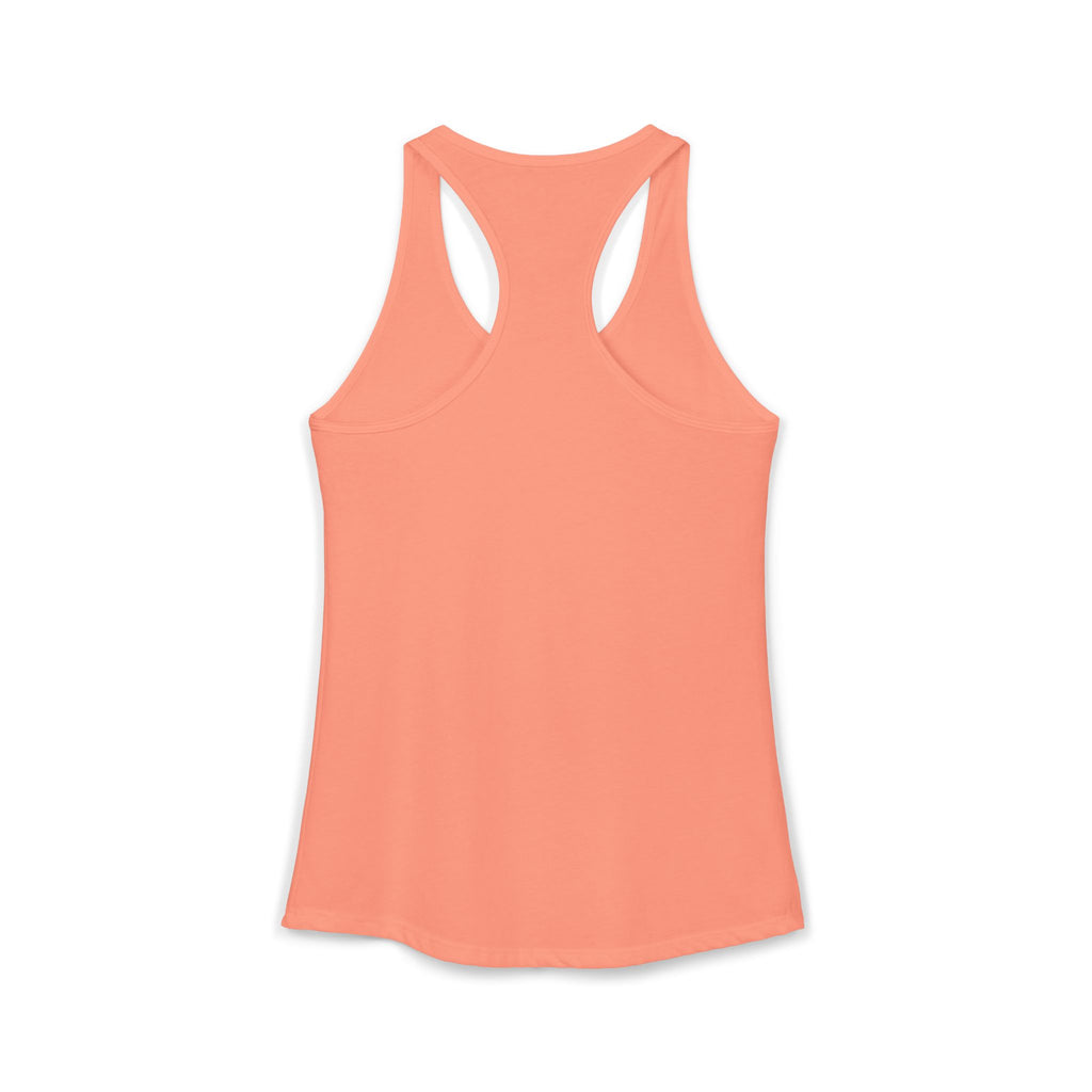 United Dock Diving Logo Front Women's Ideal Racerback Tank