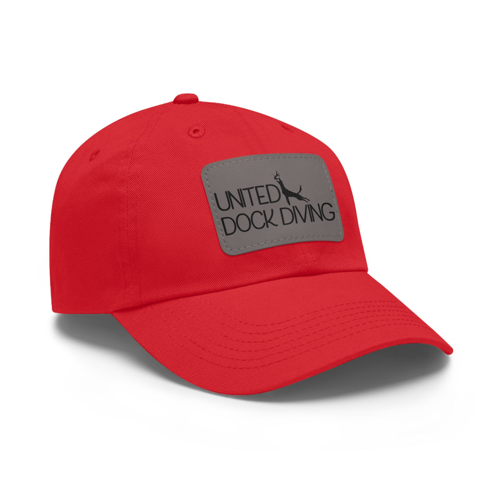 United Dock Diving Leather Logo Hat