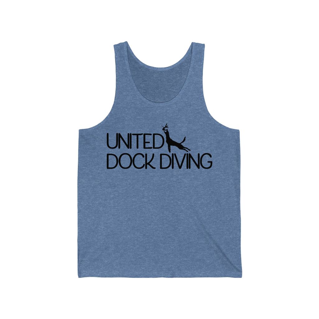 United Dock Diving  Logo Front Tank