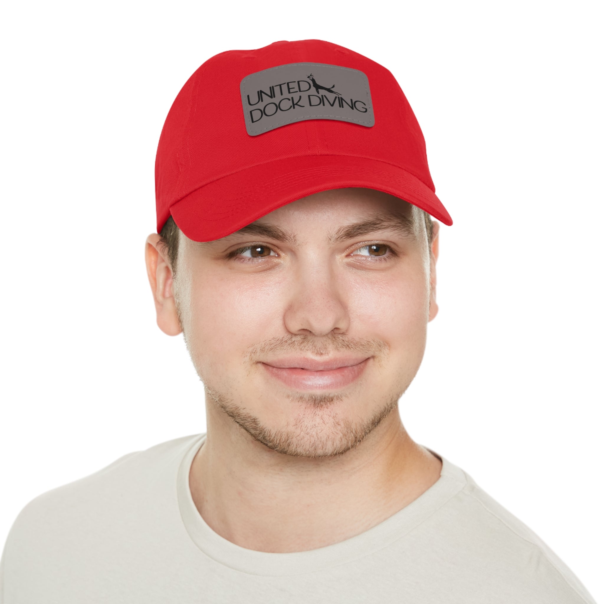 United Dock Diving Leather Logo Hat