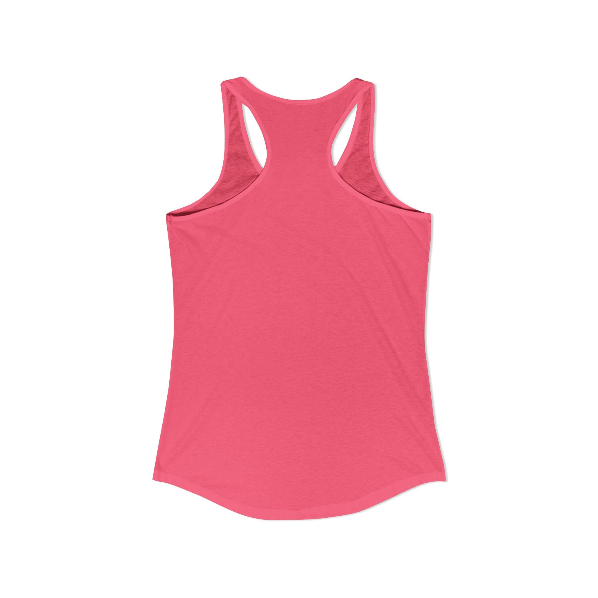 United Dock Diving Logo Front Women's Ideal Racerback Tank