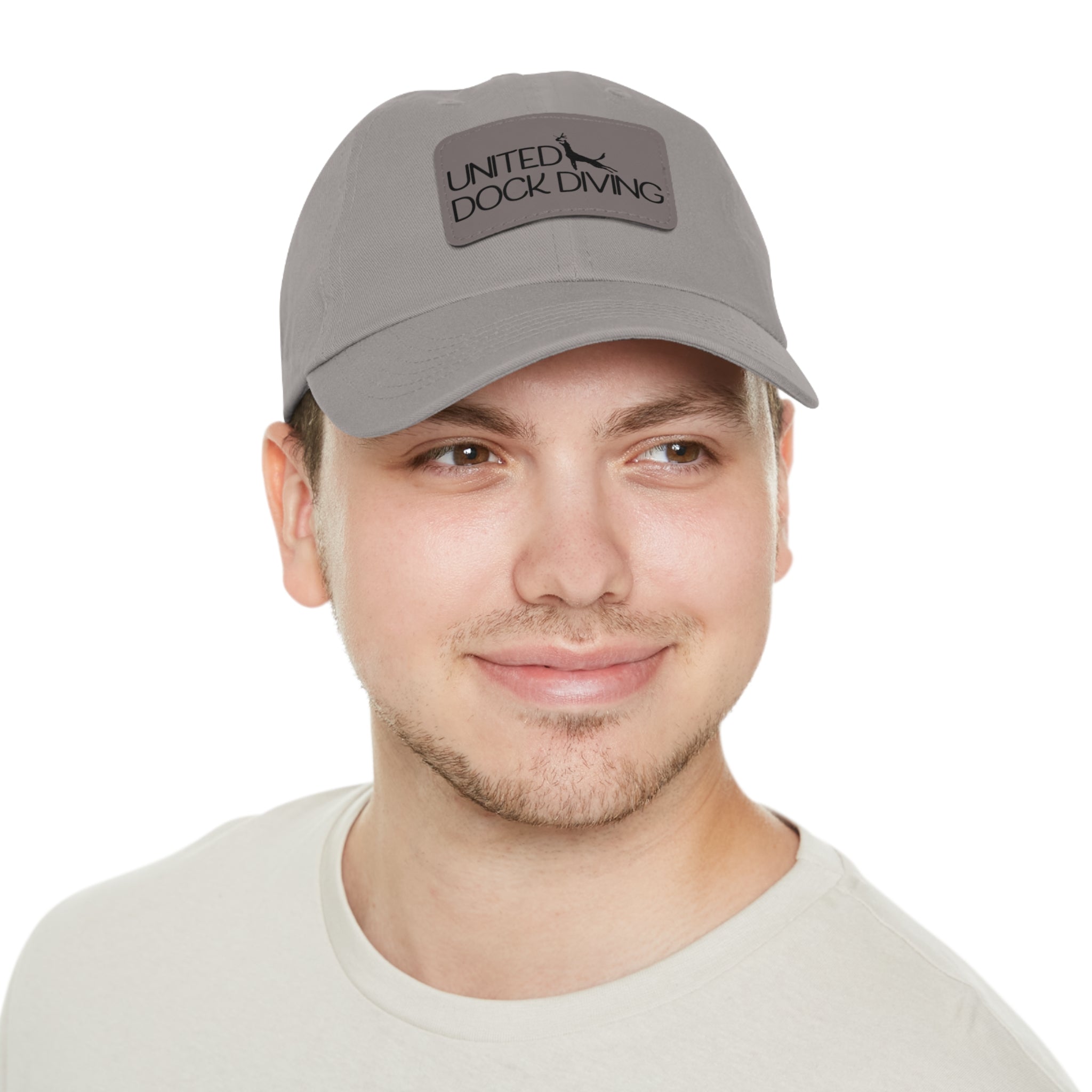 United Dock Diving Leather Logo Hat