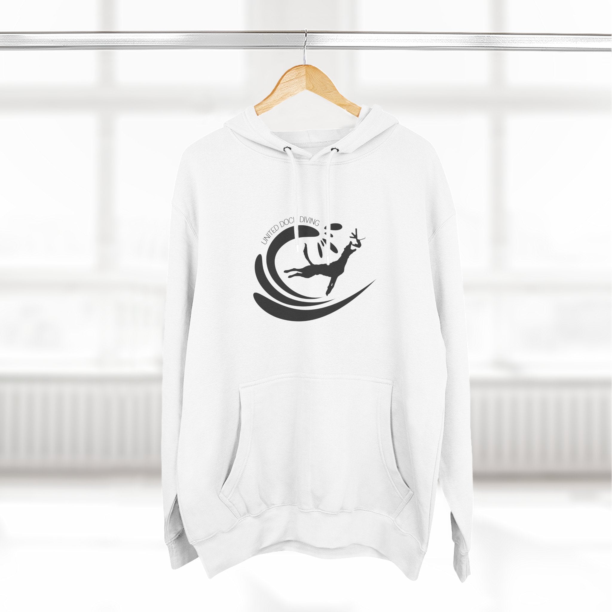 UDD Classic Three-Panel Fleece Hoodie – Cozy Pullover Hoodie