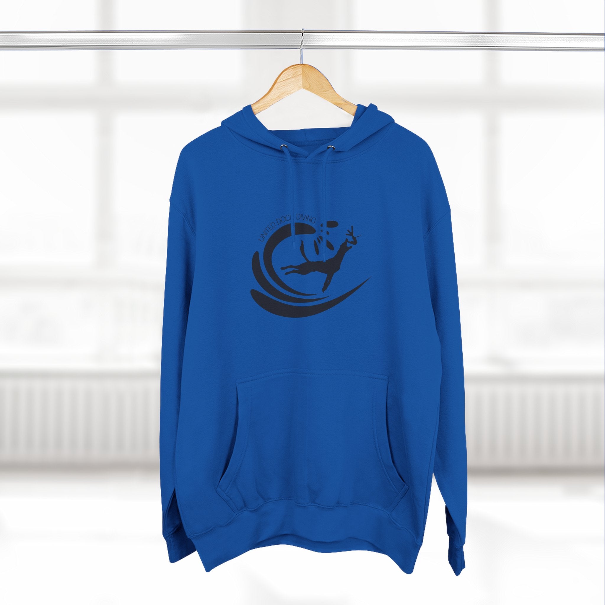 UDD Classic Three-Panel Fleece Hoodie – Cozy Pullover Hoodie