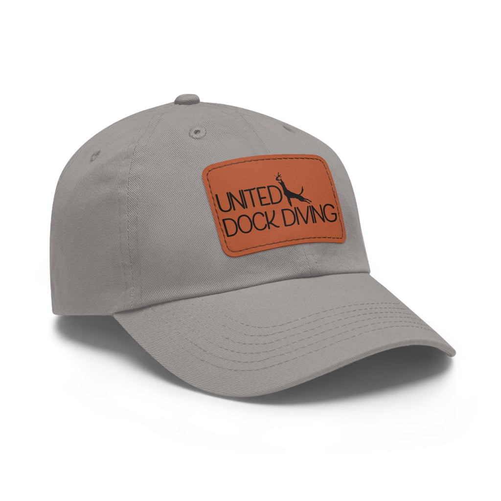 United Dock Diving Leather Logo Hat