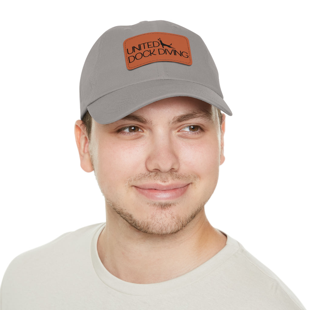 United Dock Diving Leather Logo Hat