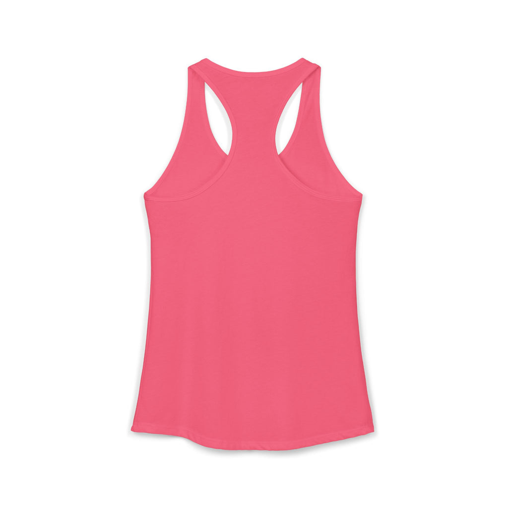 United Dock Diving Logo Front Women's Ideal Racerback Tank