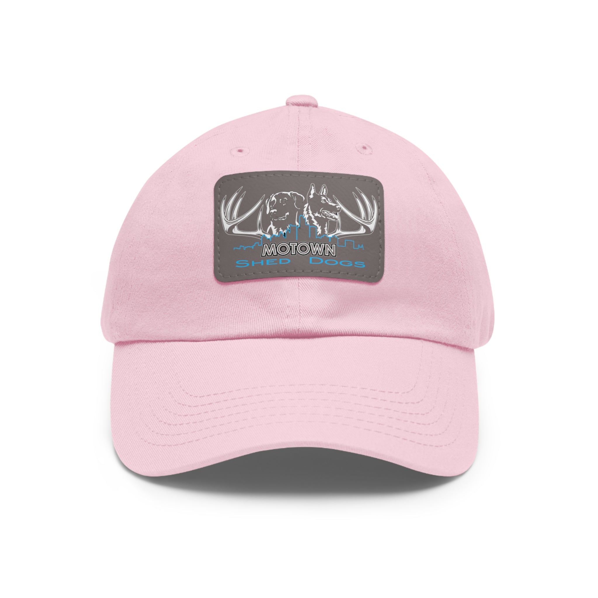MoTown Multi Color hat with Leather Patch (Rectangle)
