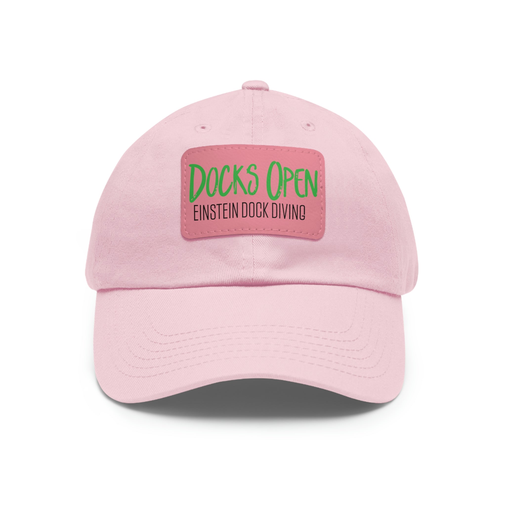 Hat with Leather Patch