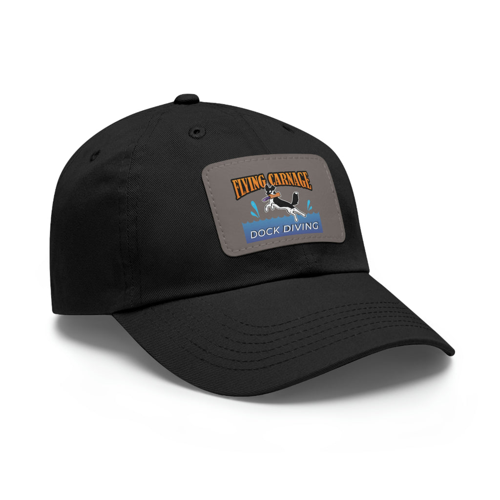 Multi Color Leather Patch Hat