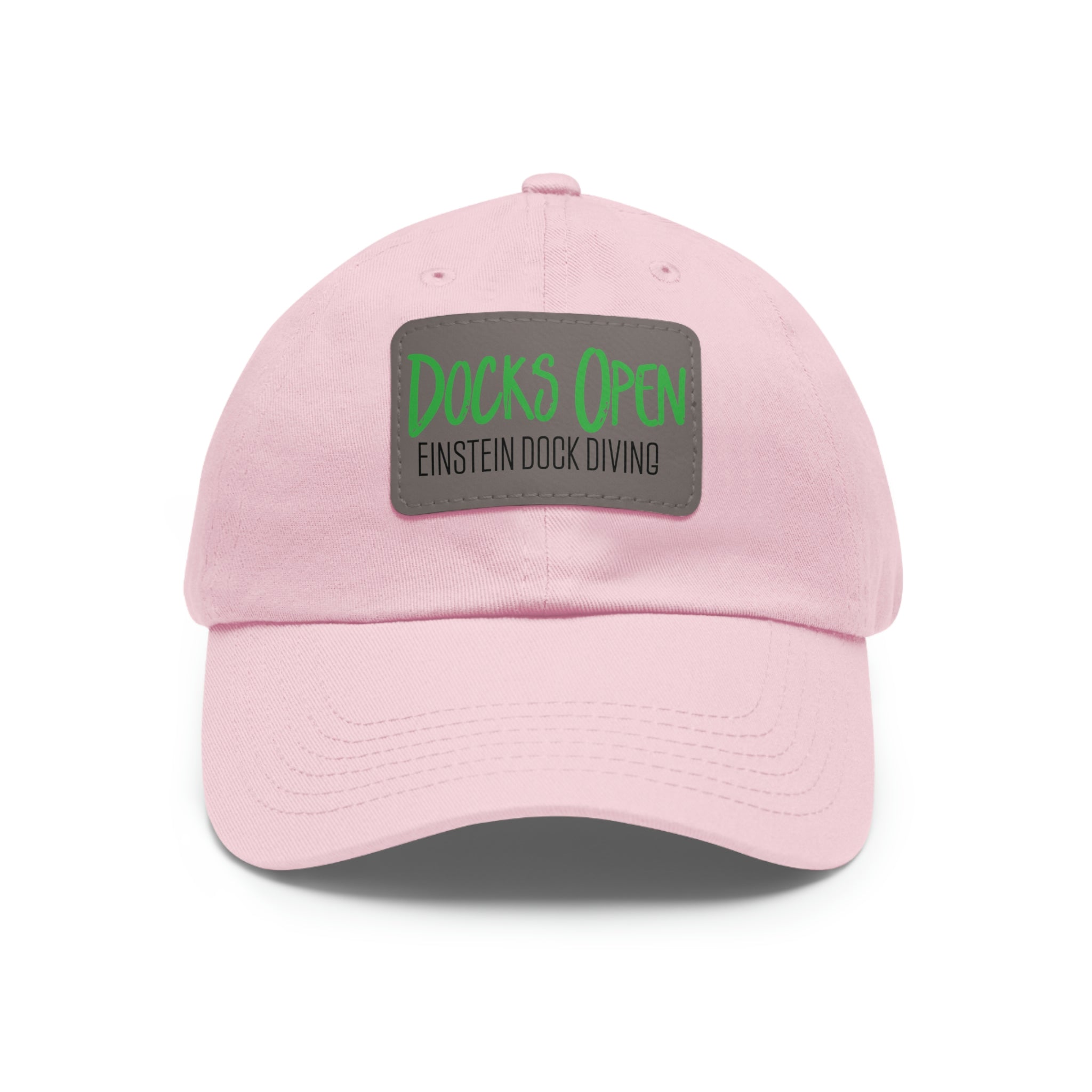 Hat with Leather Patch