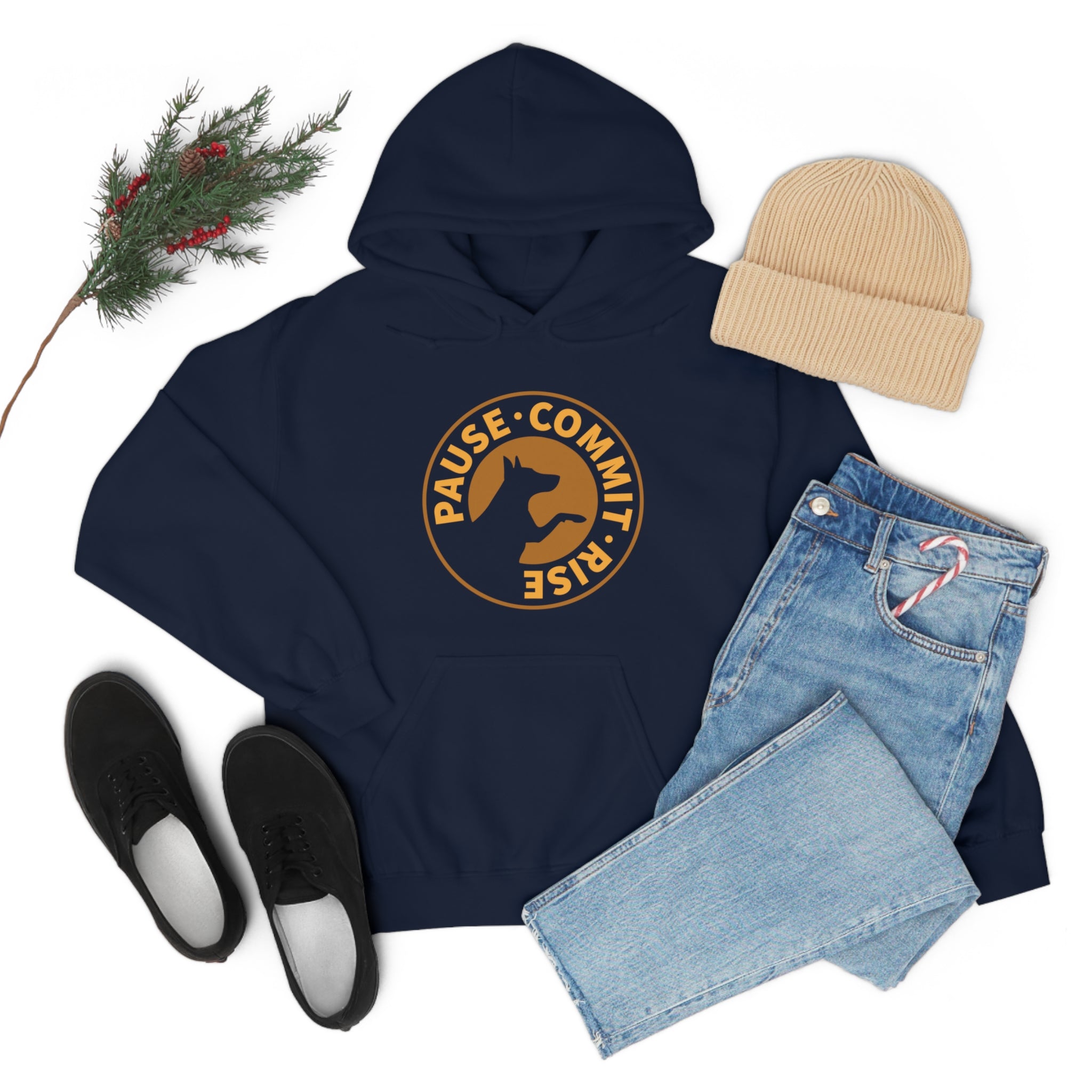 Pause Commit Rise Official Advanced Performance Hooded Sweatshirt