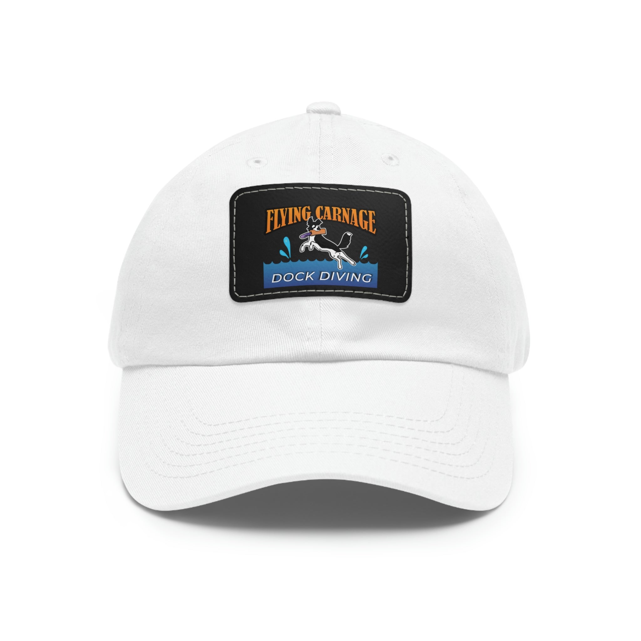 Multi Color Leather Patch Hat