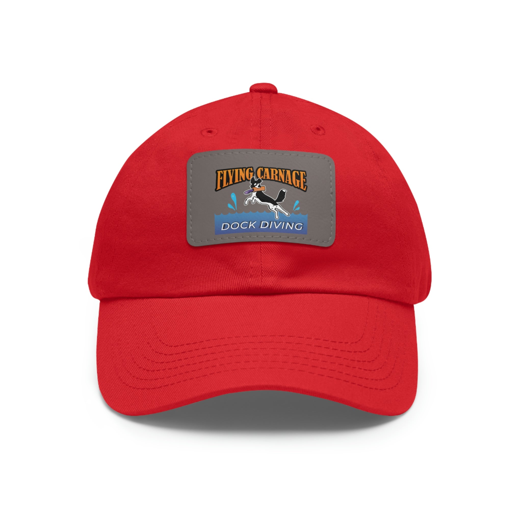 Multi Color Leather Patch Hat