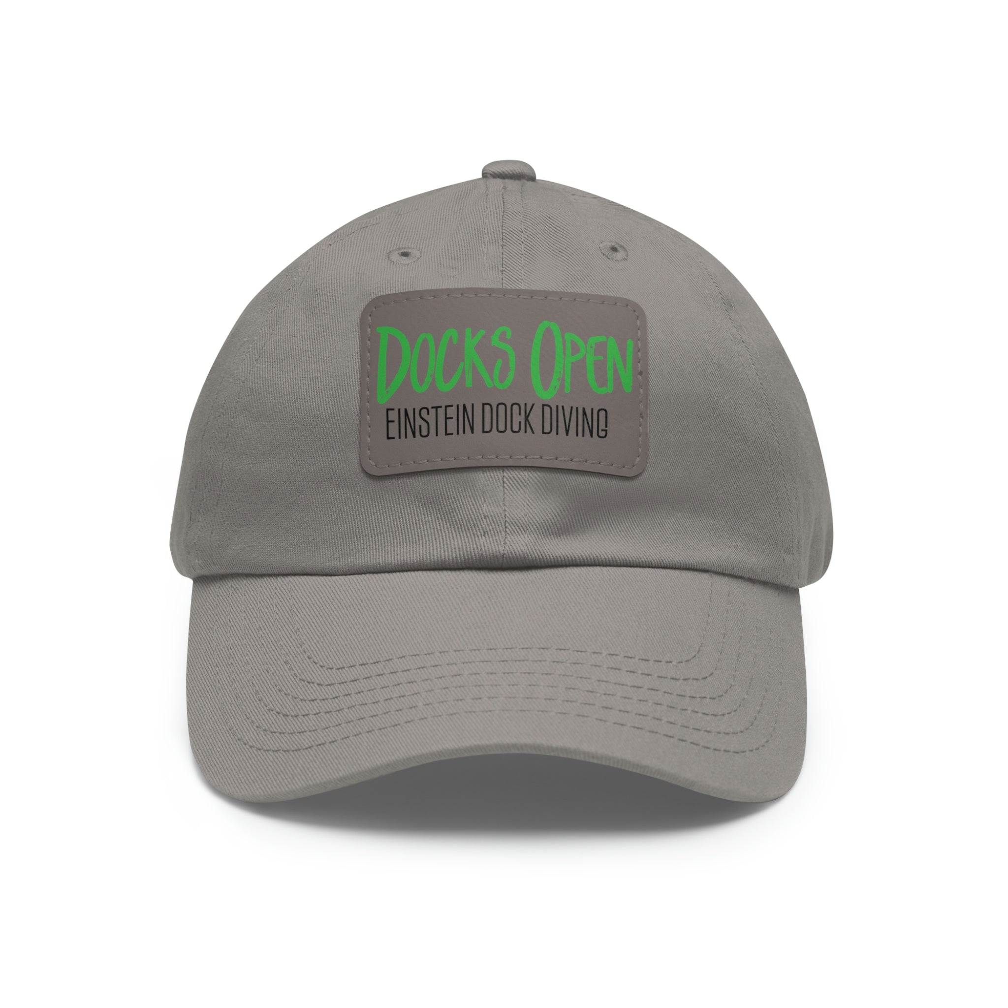 Hat with Leather Patch