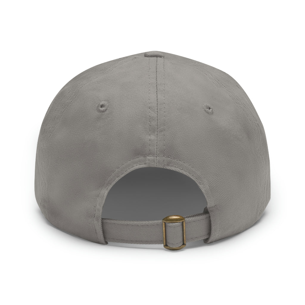 Multi Color Hat with Leather Patch (Rectangle)