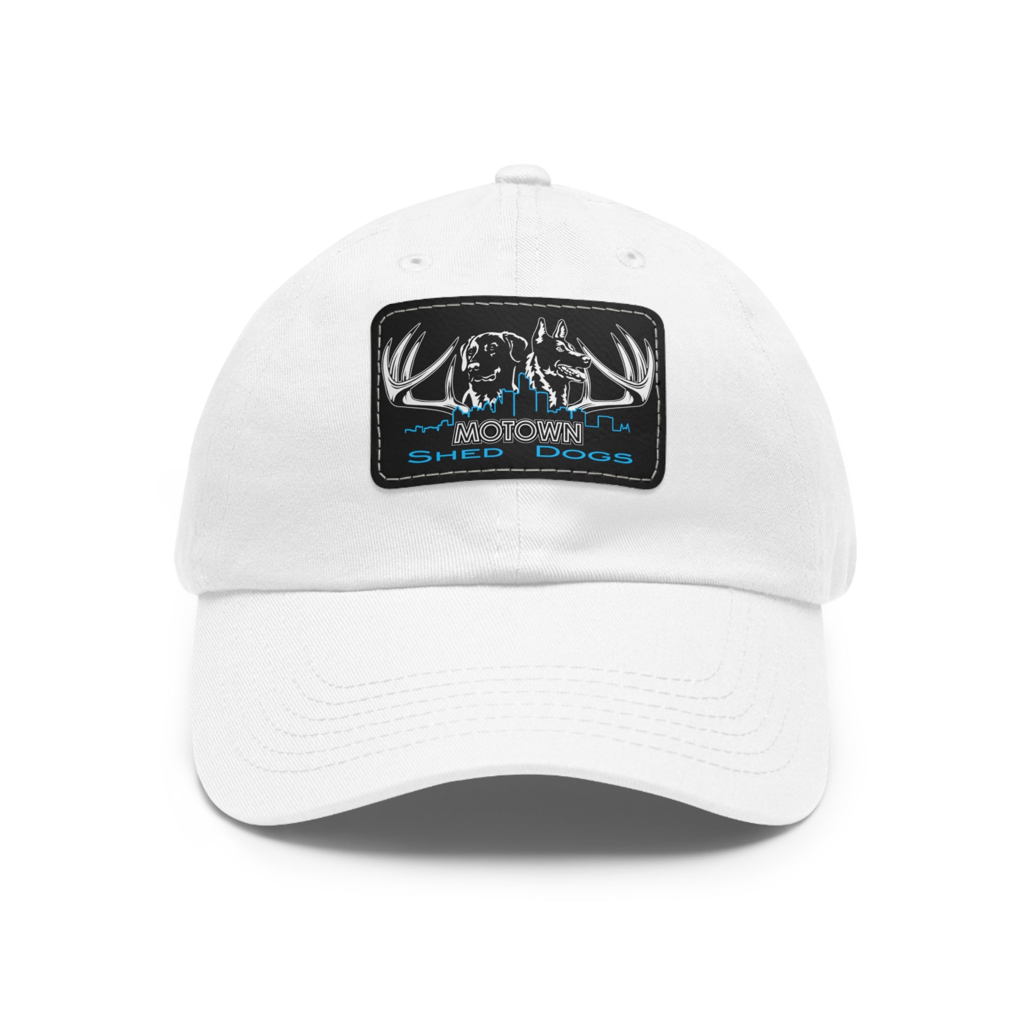 MoTown Multi Color hat with Leather Patch (Rectangle)
