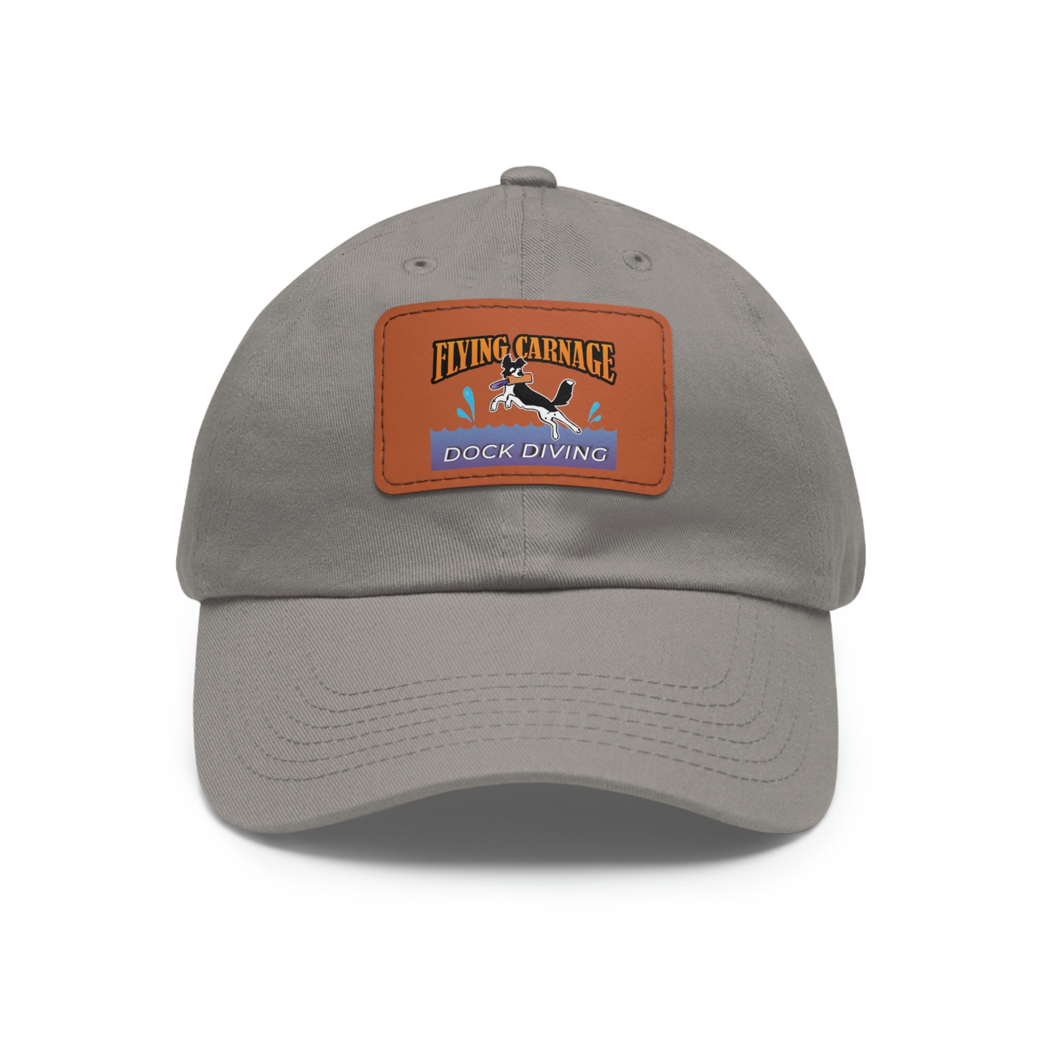 Multi Color Leather Patch Hat
