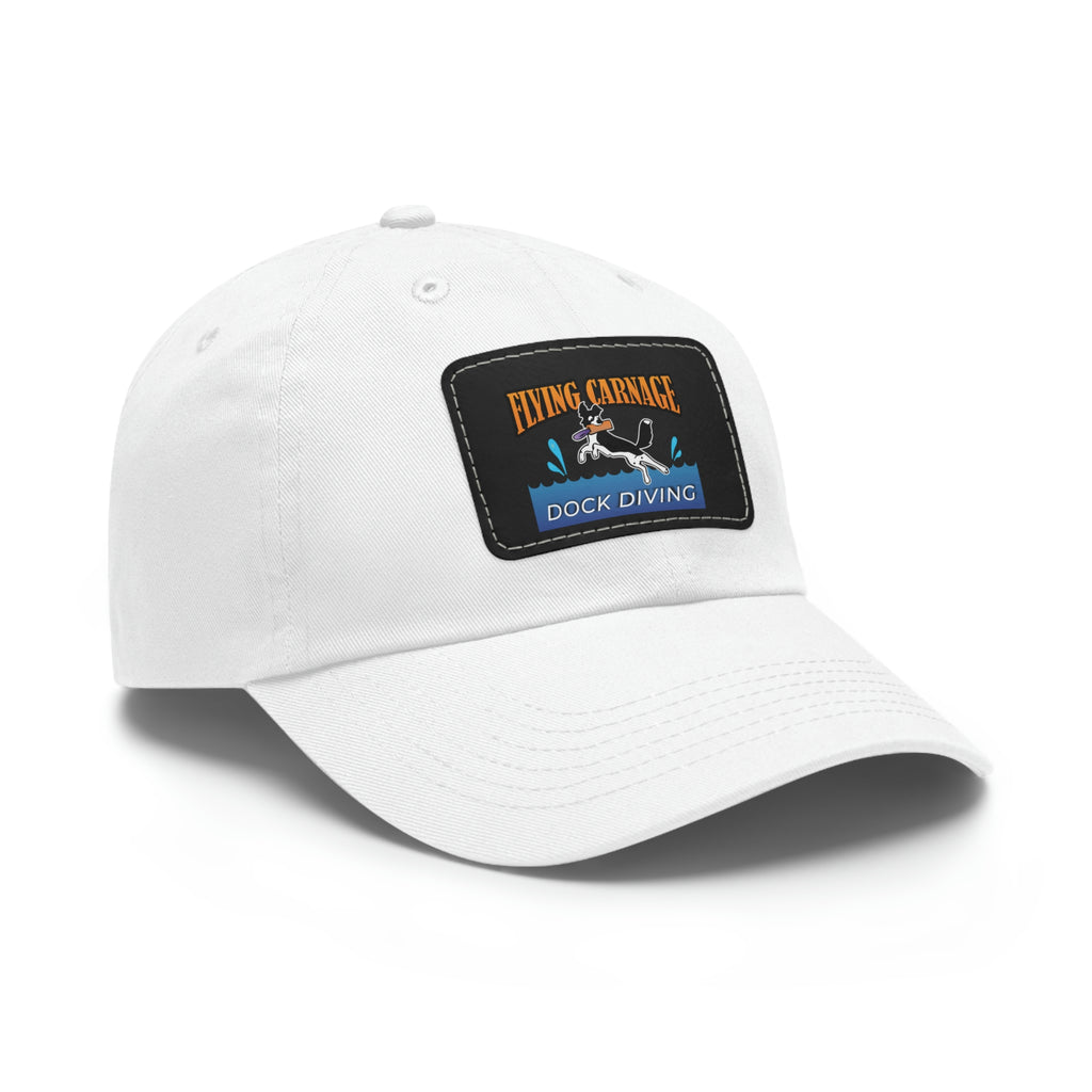 Multi Color Leather Patch Hat