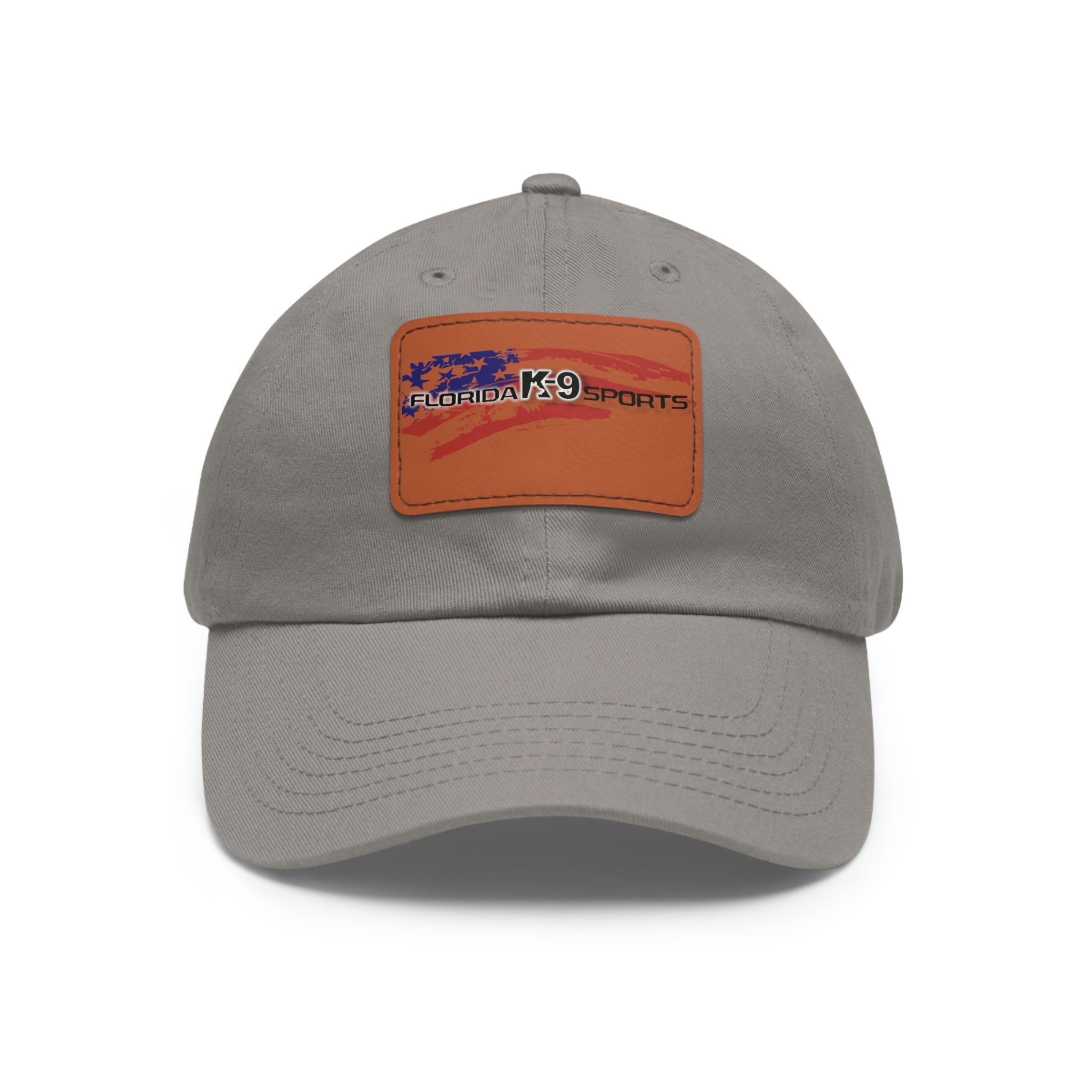 Multi Color Hat with Leather Patch (Rectangle)