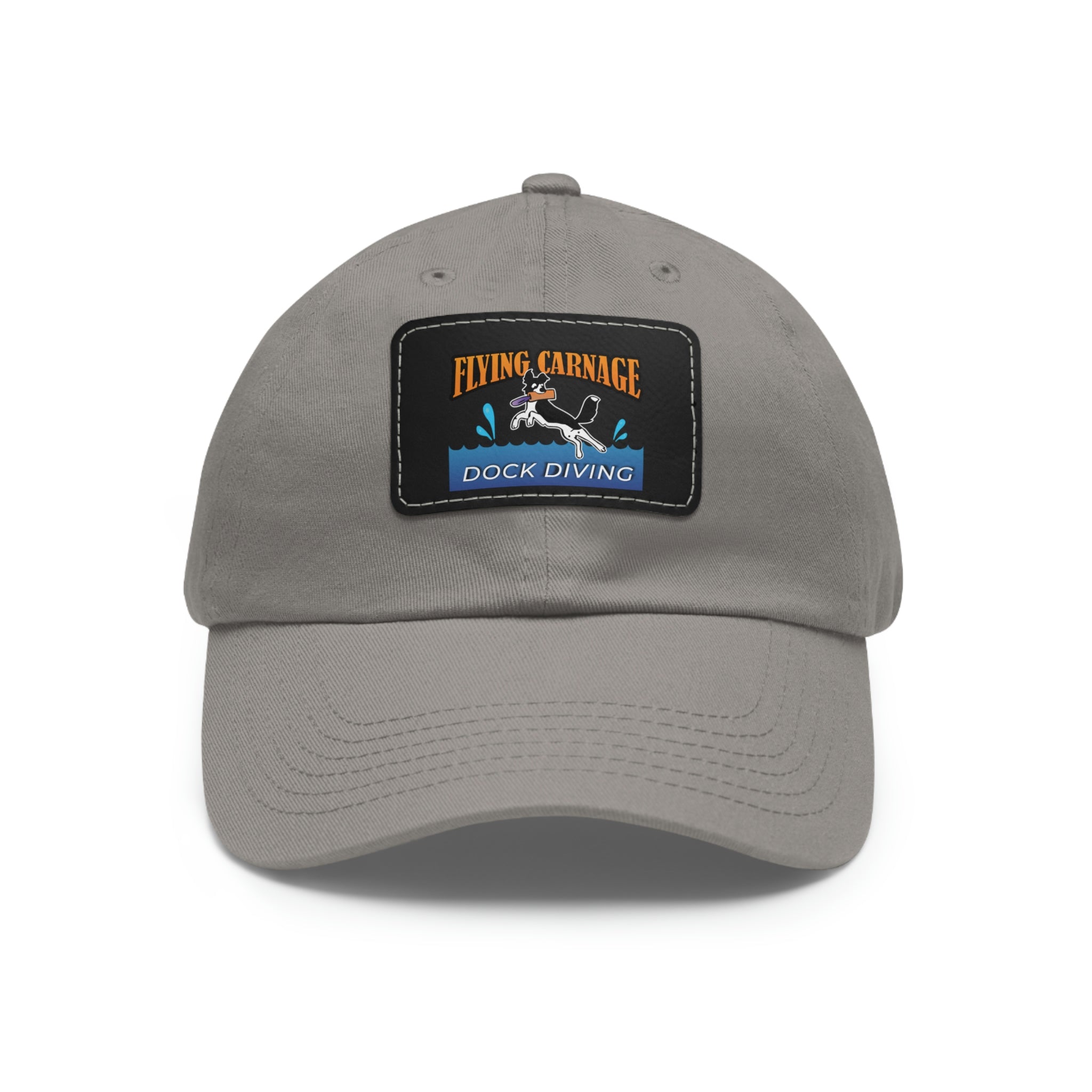 Multi Color Leather Patch Hat