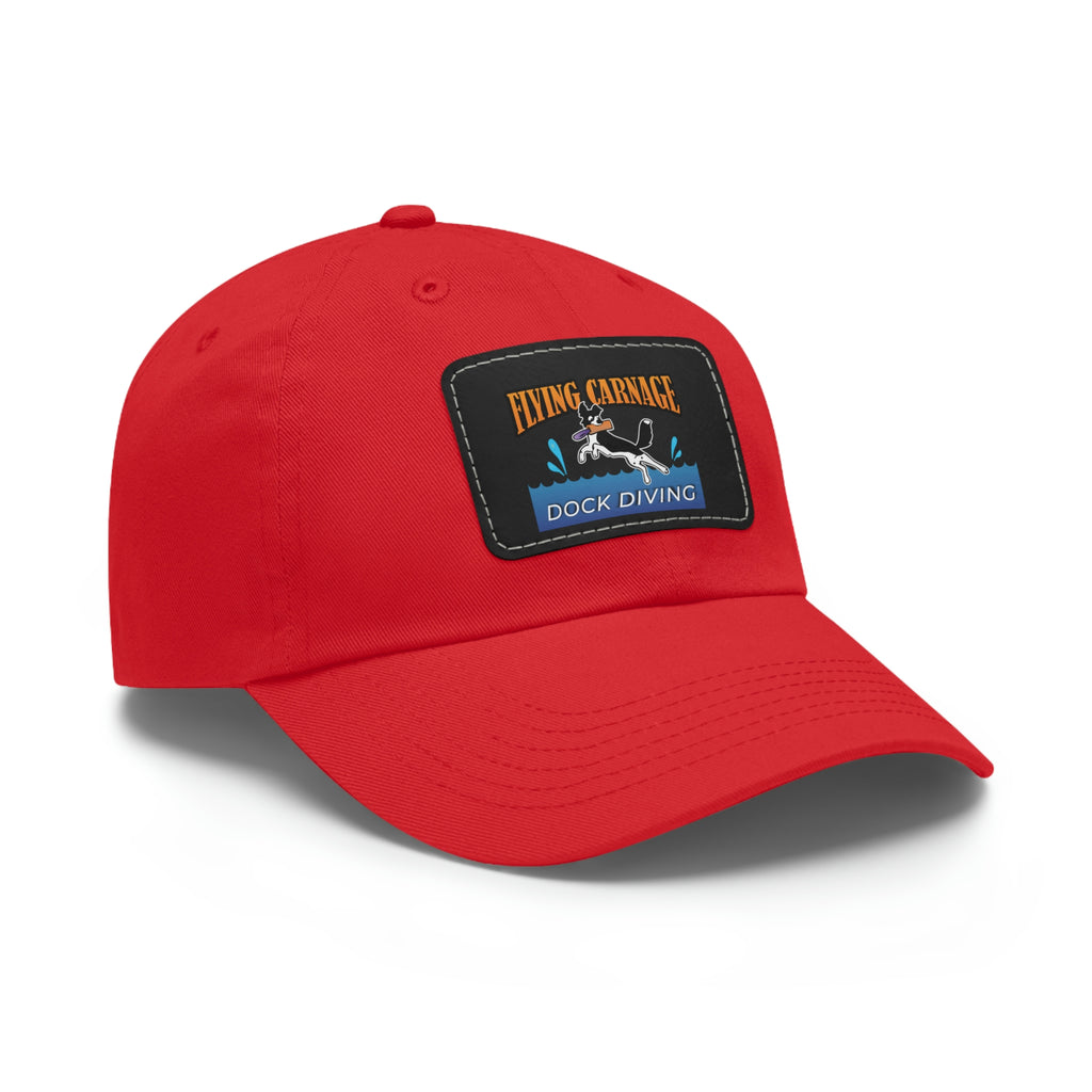 Multi Color Leather Patch Hat