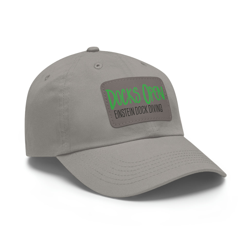 Hat with Leather Patch