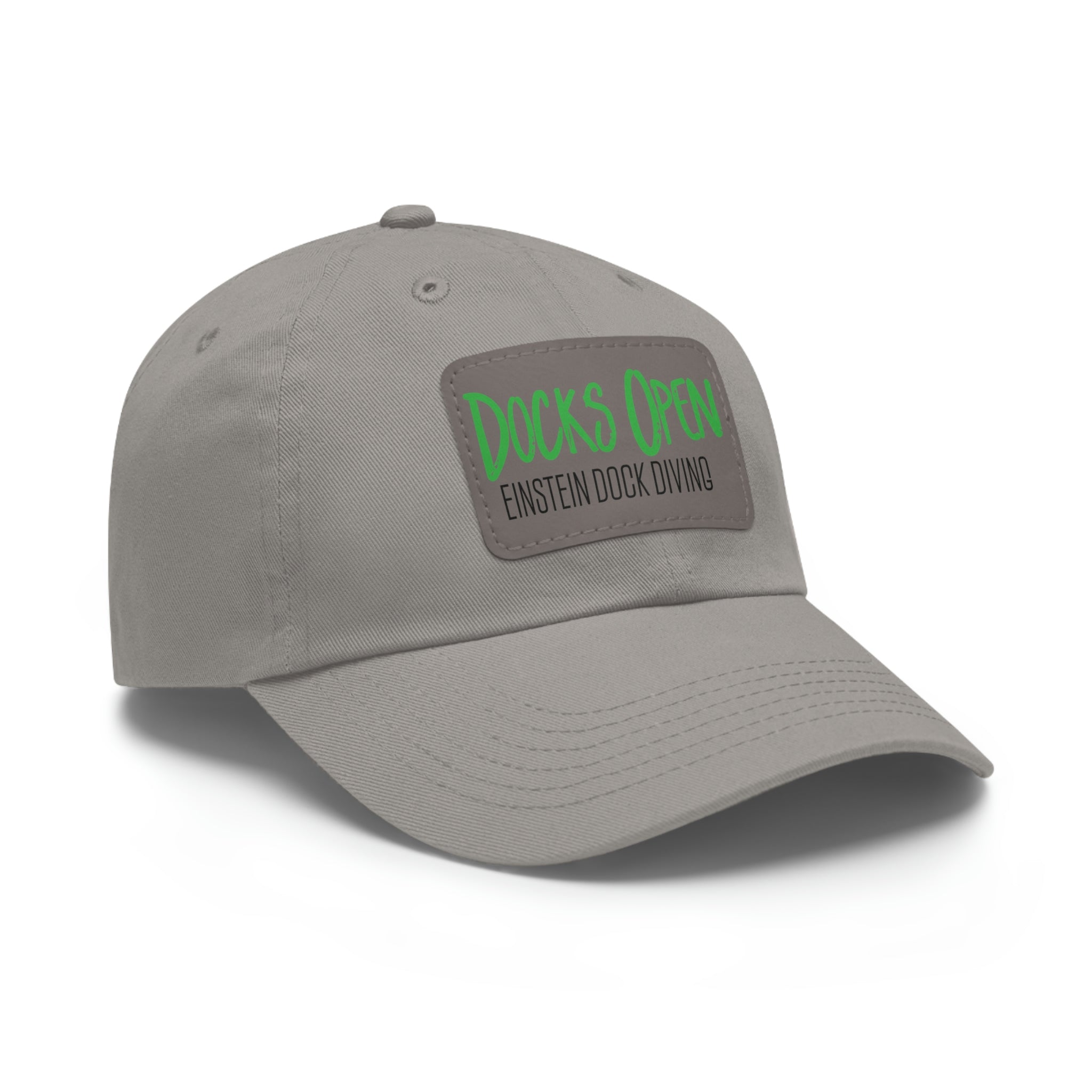 Hat with Leather Patch