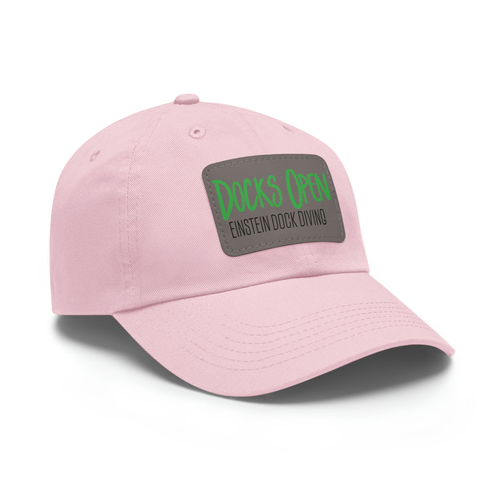 Hat with Leather Patch