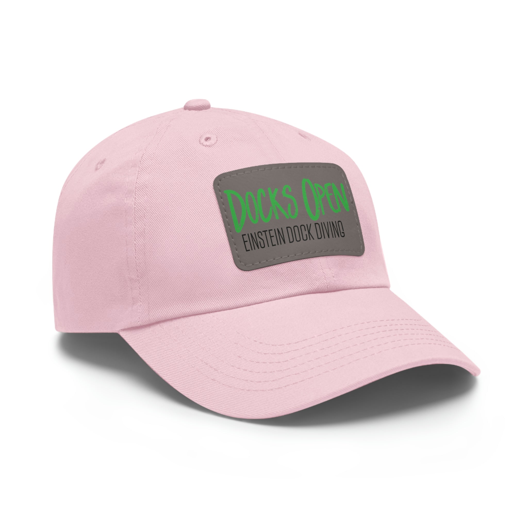 Hat with Leather Patch