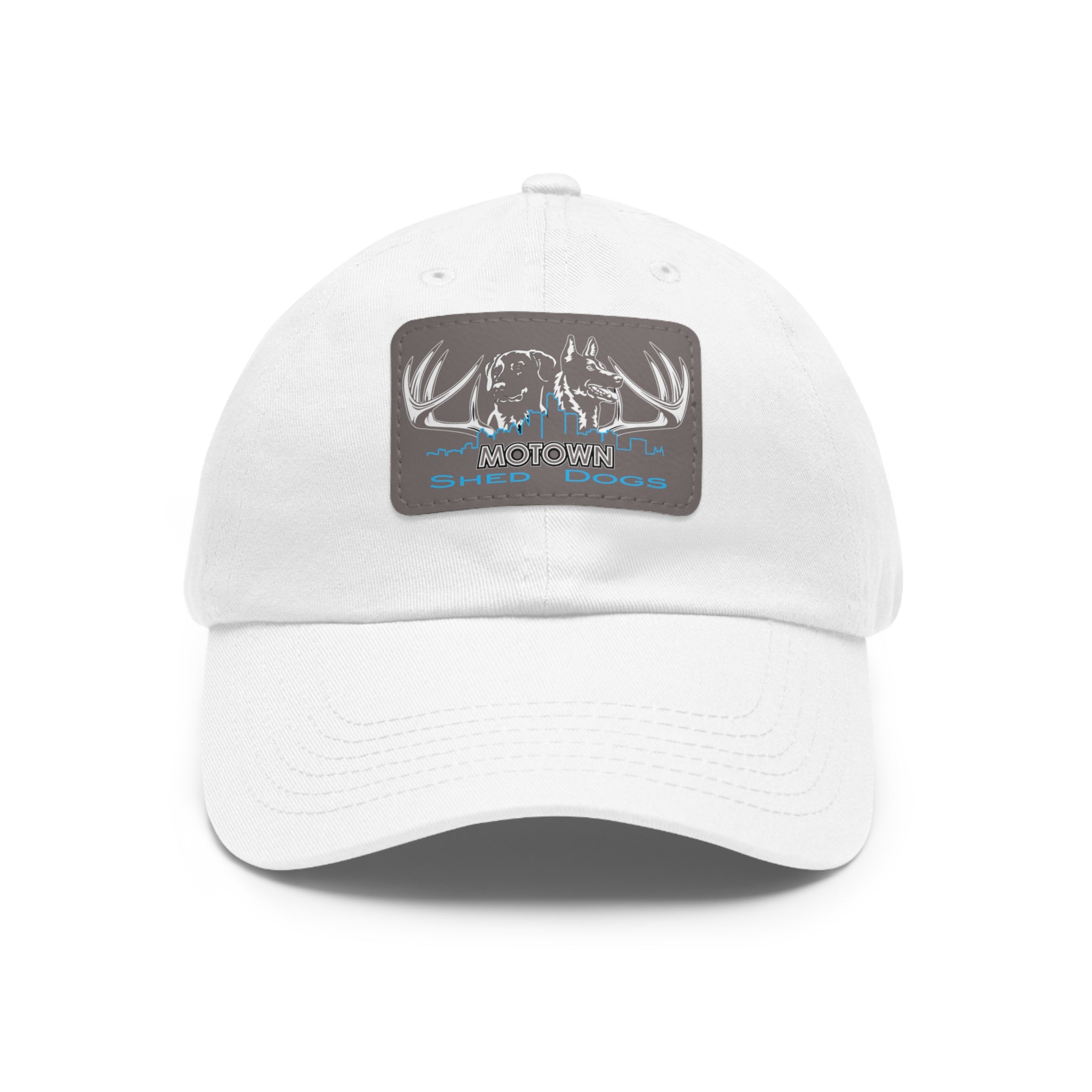 MoTown Multi Color hat with Leather Patch (Rectangle)