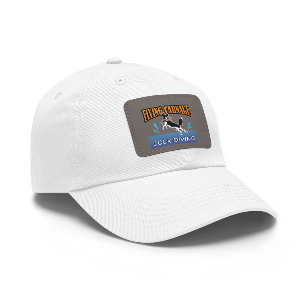 Multi Color Leather Patch Hat