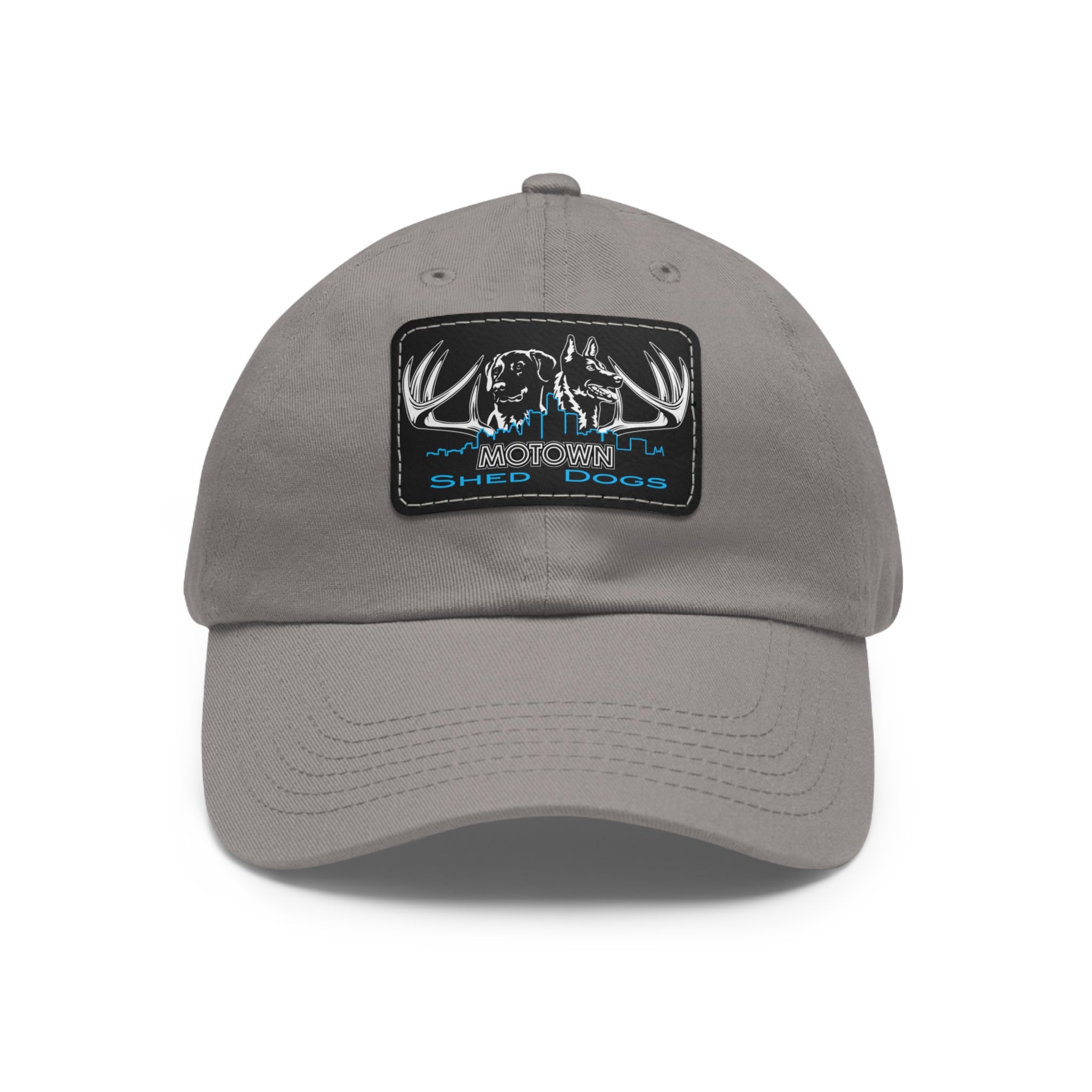 MoTown Multi Color hat with Leather Patch (Rectangle)